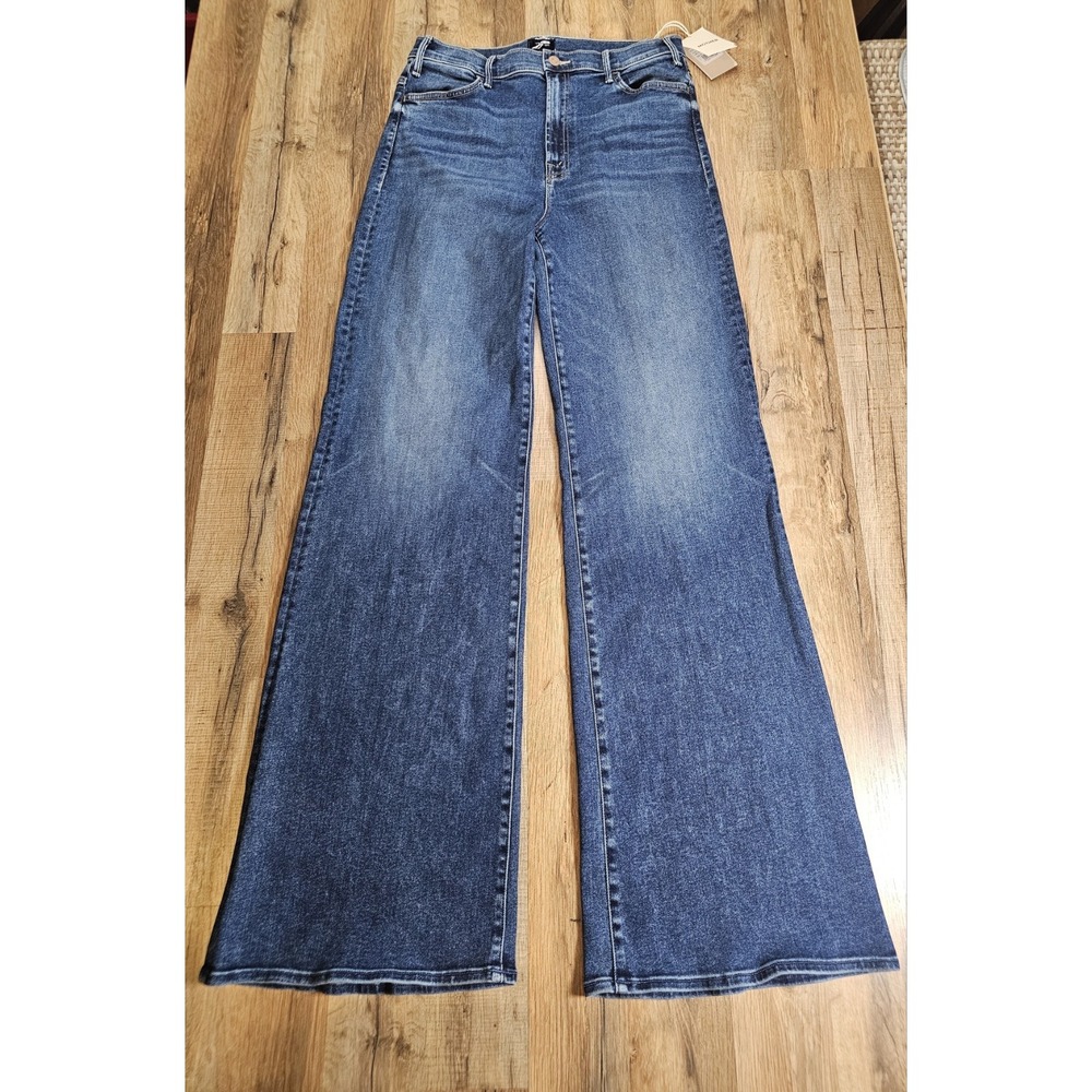 Mother The Hustler Roller Heel Jeans Women's Size 33 NWT